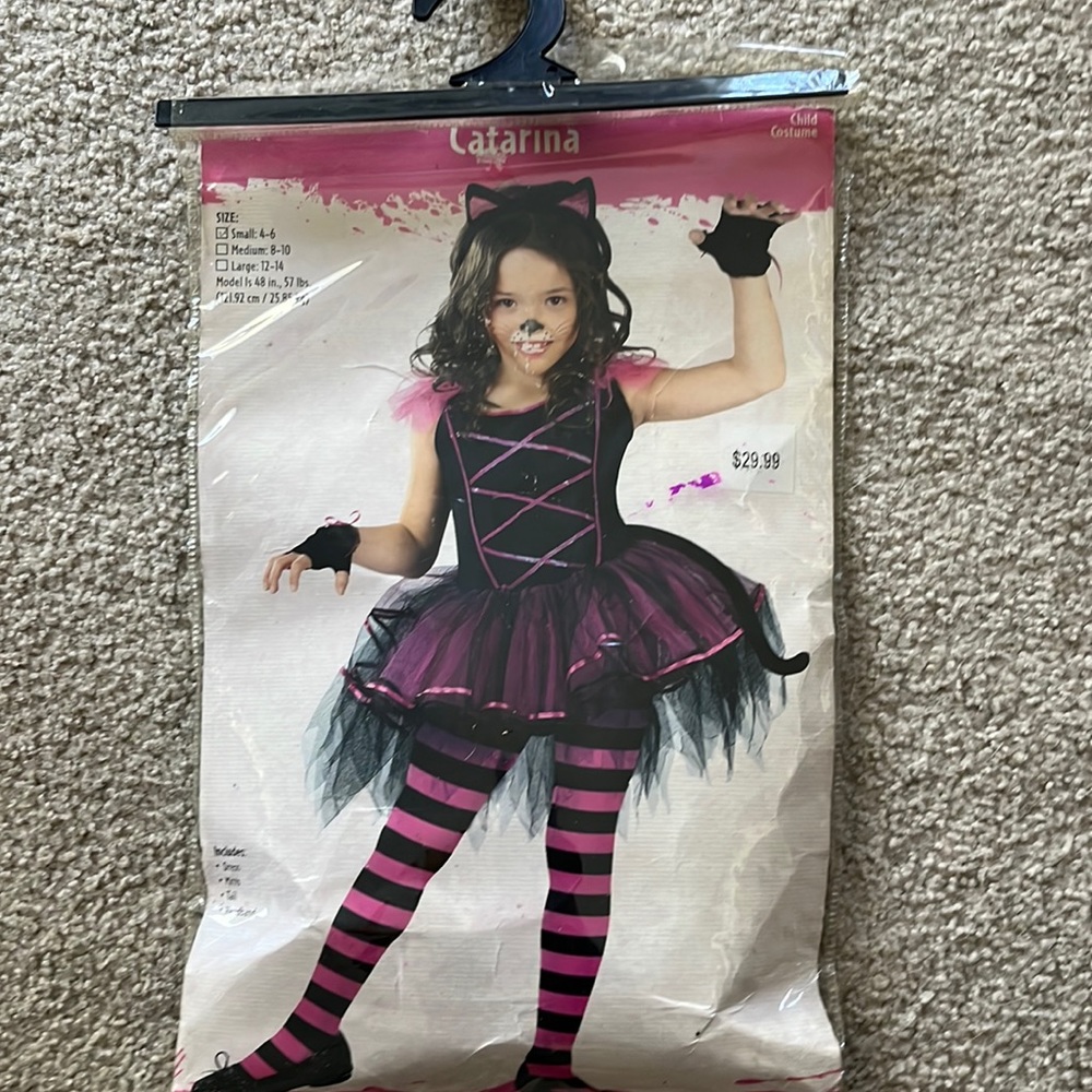 Child’s Catarina Costume with Tights (missing Mitts)